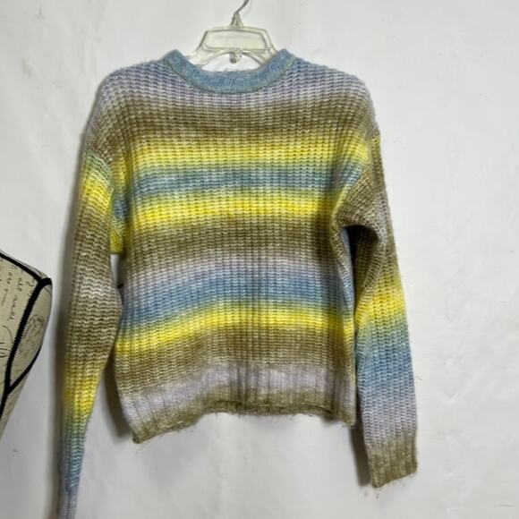 BLANKNYC NWT OMBRÉ MOHAIR SWEATER SIZE S - Picture 1 of 6